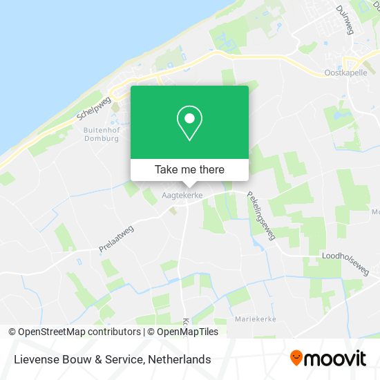 Lievense Bouw & Service map