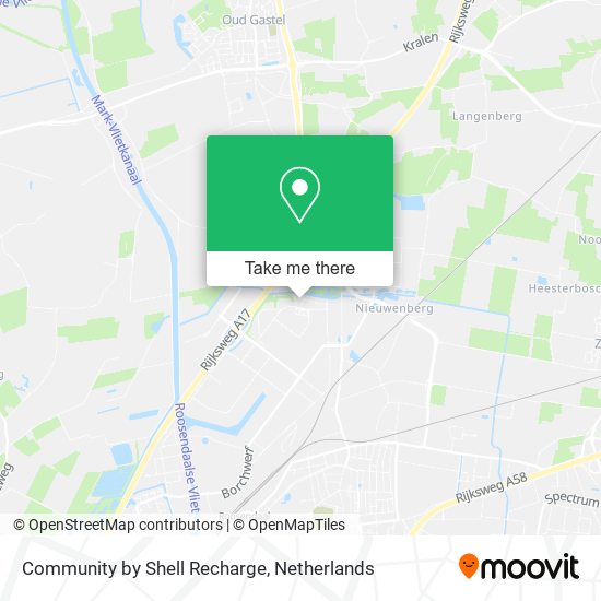 Community by Shell Recharge map