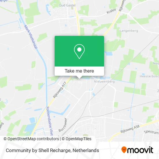 Community by Shell Recharge map