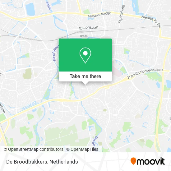 De Broodbakkers map