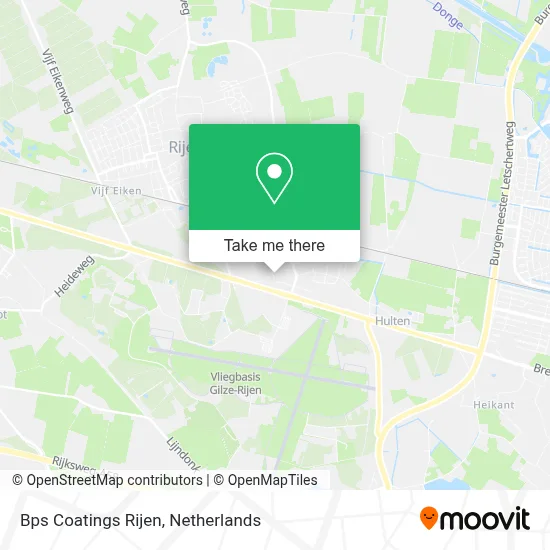 Bps Coatings Rijen map