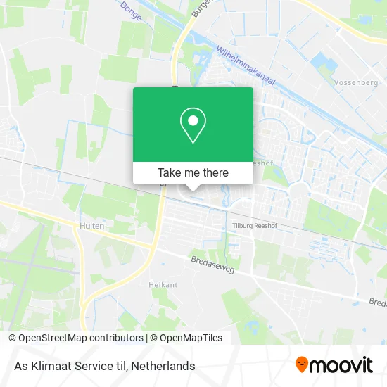 As Klimaat Service til map