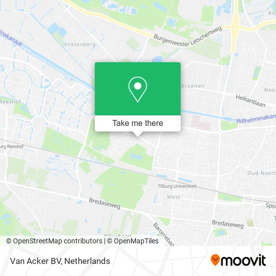 Van Acker BV map