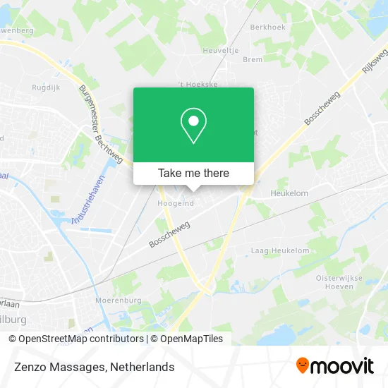 Zenzo Massages map