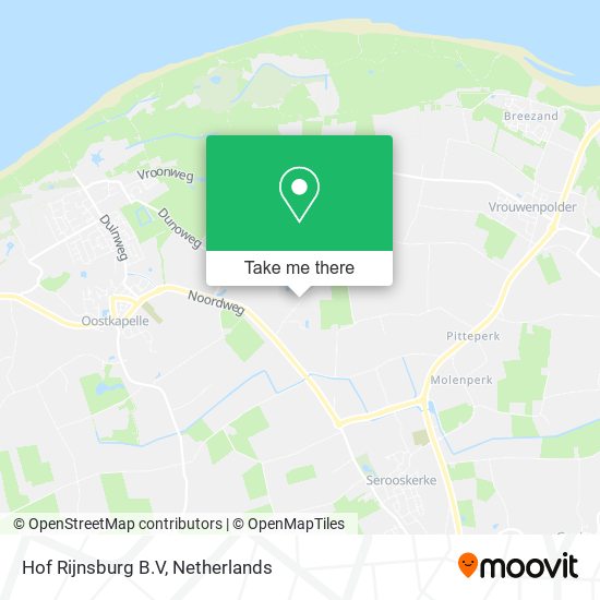 Hof Rijnsburg B.V map