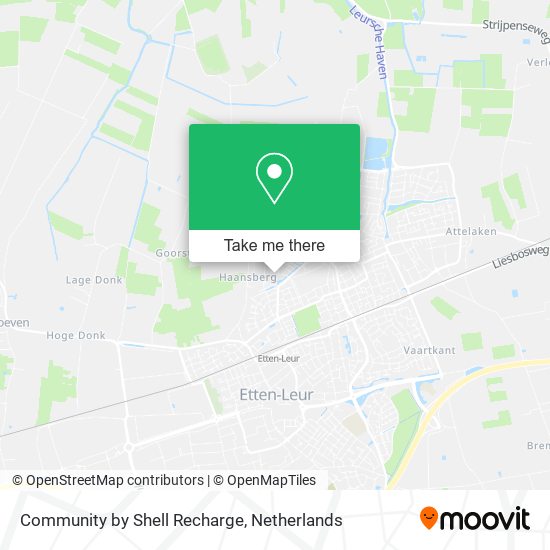 Community by Shell Recharge map