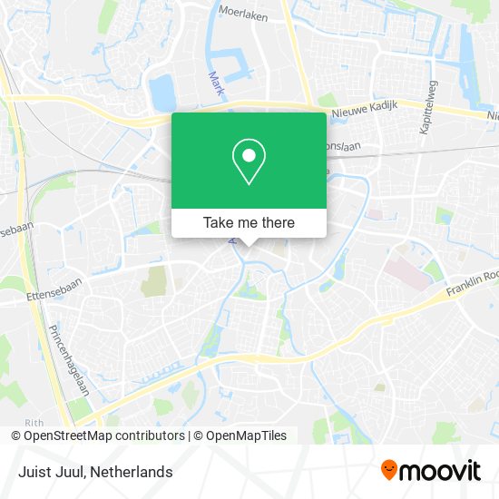 Juist Juul map