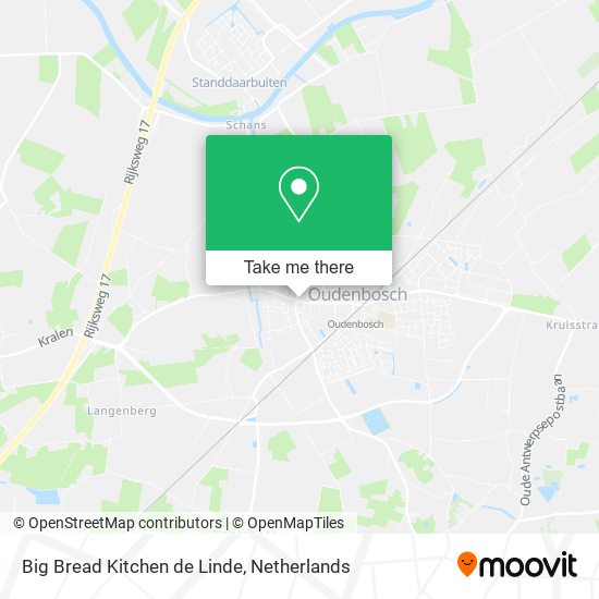 Big Bread Kitchen de Linde map