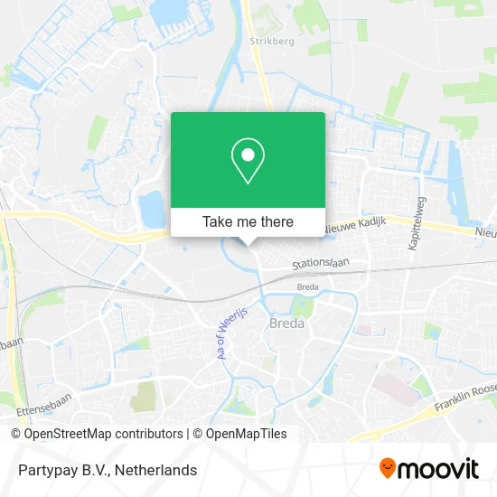 Partypay B.V. map