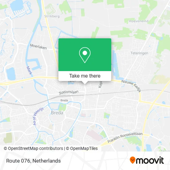 Route 076 map