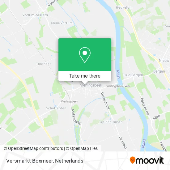 Versmarkt Boxmeer Karte
