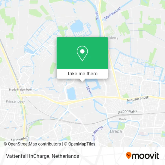 Vattenfall InCharge Karte