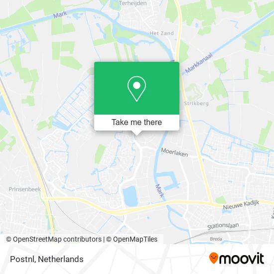 Postnl map