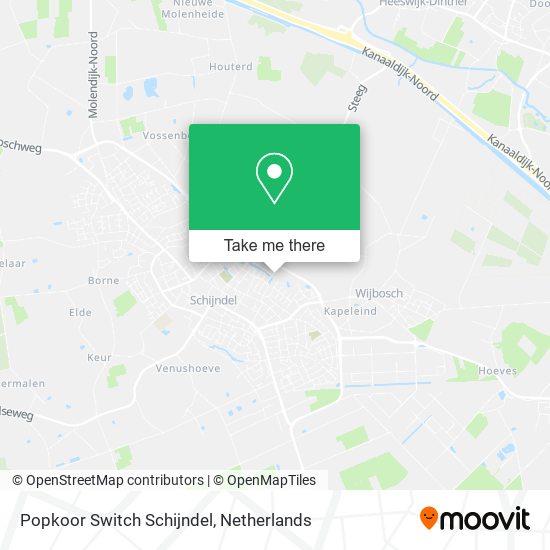 Popkoor Switch Schijndel Karte