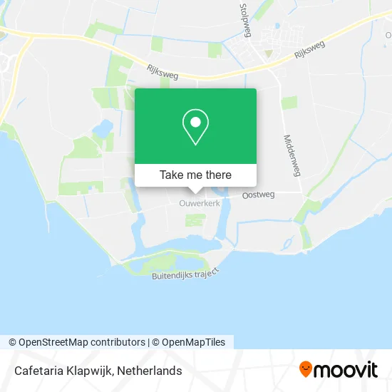 Cafetaria Klapwijk map