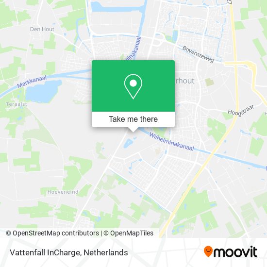 Vattenfall InCharge map