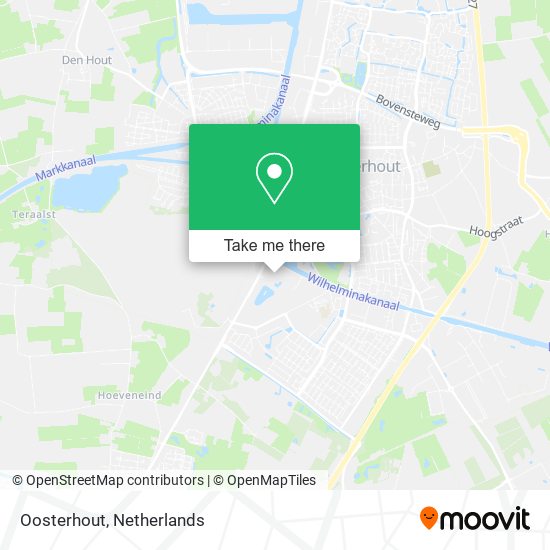 Oosterhout map