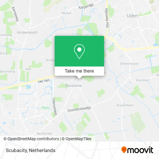 Scubacity map