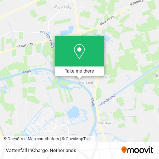 Vattenfall InCharge map