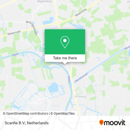 Scanfie B.V. map