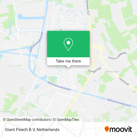 Giant Peach B.V map