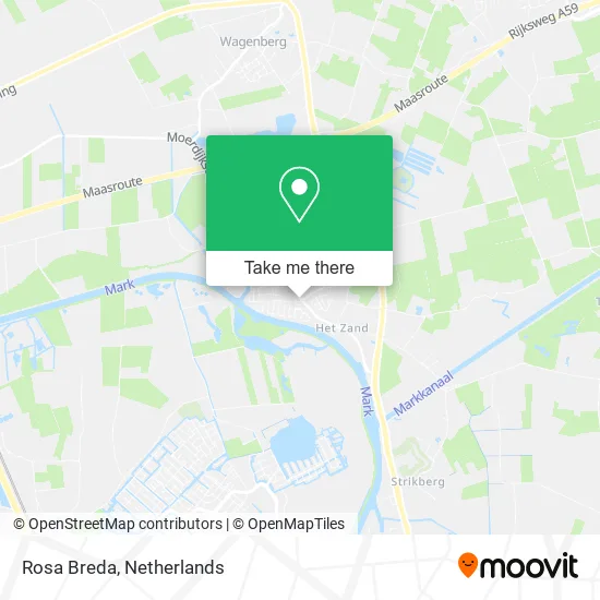 Rosa Breda map
