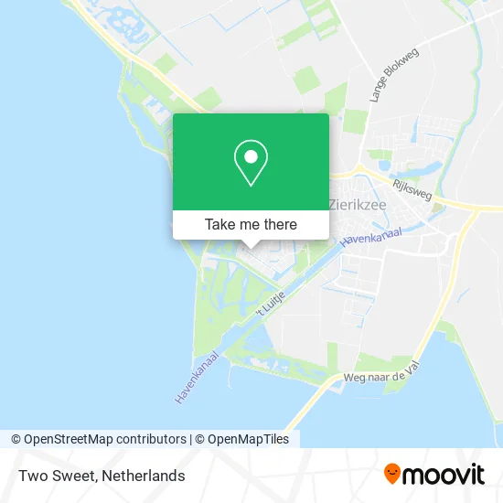 Two Sweet map