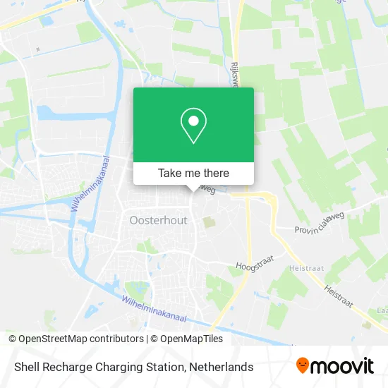 Shell Recharge Charging Station map