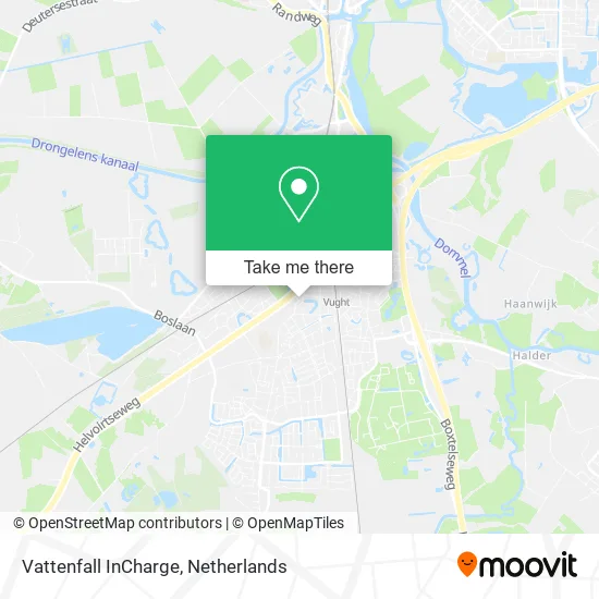 Vattenfall InCharge map