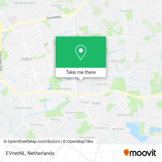 EVnetNL map