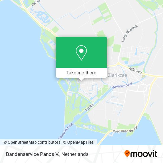 Bandenservice Panos V. map