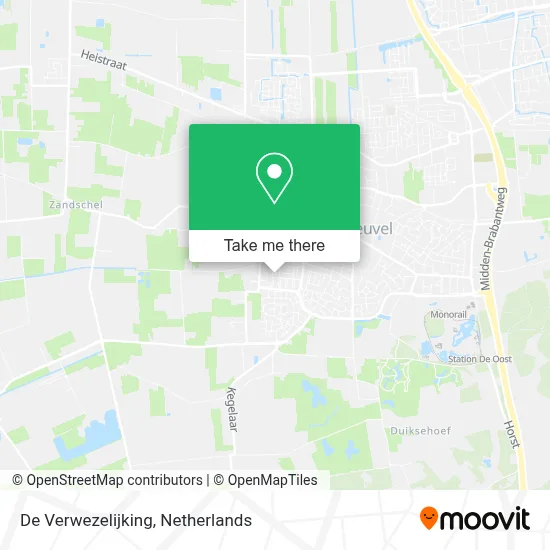 De Verwezelijking map