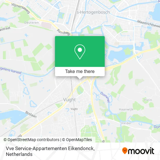 Vve Service-Appartementen Eikendonck map