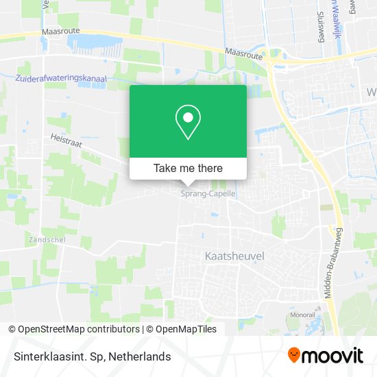 Sinterklaasint. Sp map