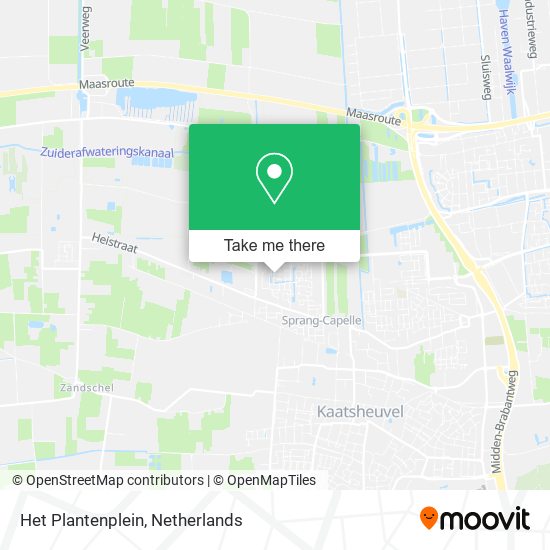 Het Plantenplein map