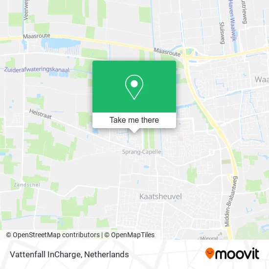 Vattenfall InCharge map