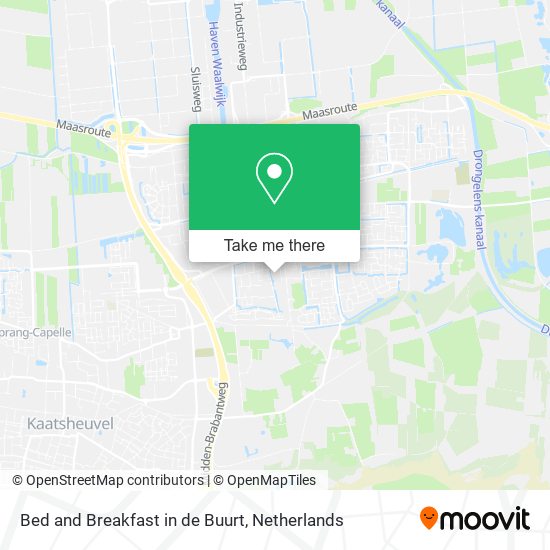 Bed and Breakfast in de Buurt map