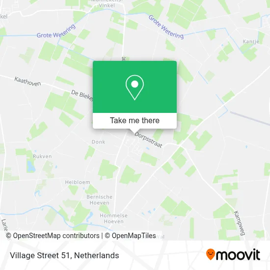 Dorpsstraat 51 map
