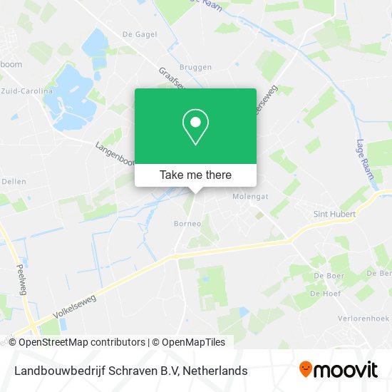 Landbouwbedrijf Schraven B.V map