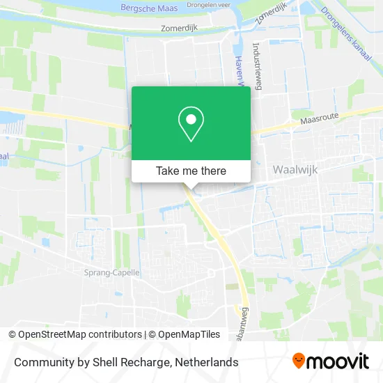 Community by Shell Recharge map