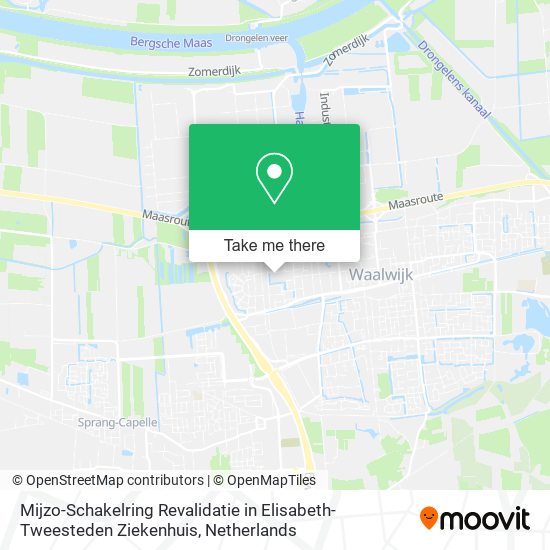Mijzo-Schakelring Revalidatie in Elisabeth-Tweesteden Ziekenhuis map