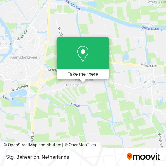 Stg. Beheer on map