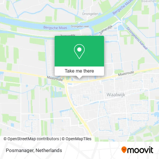 Posmanager map