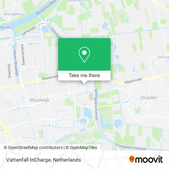 Vattenfall InCharge map