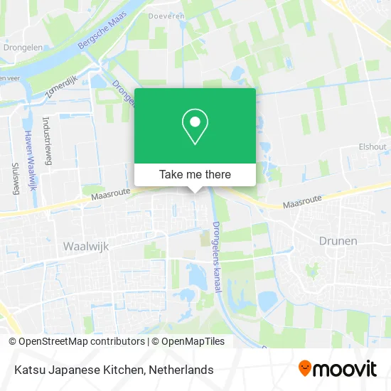 Katsu Japanese Kitchen map