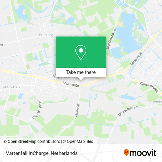 Vattenfall InCharge map