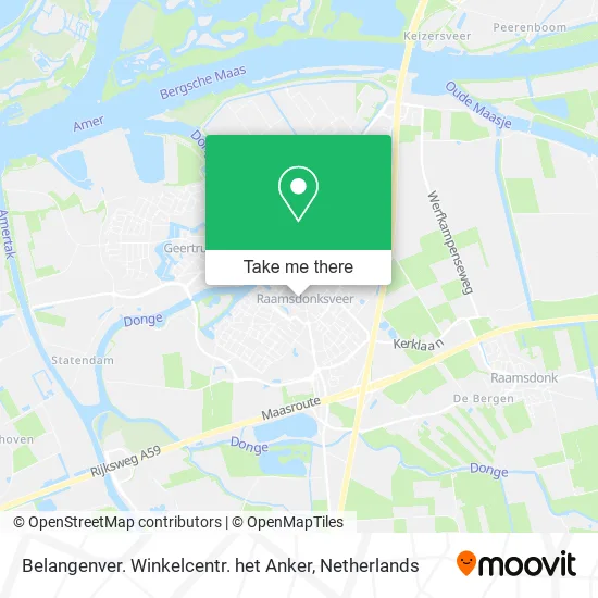 Belangenver. Winkelcentr. het Anker Karte