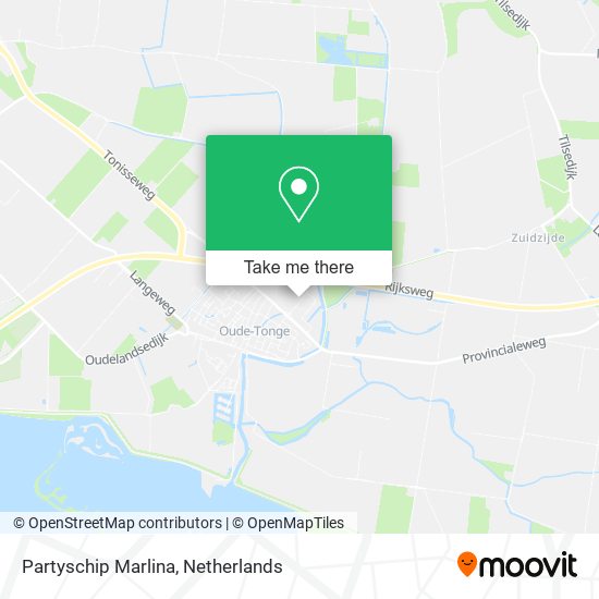 Partyschip Marlina map