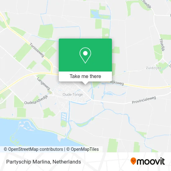 Partyschip Marlina map