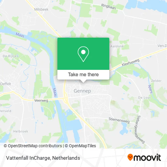 Vattenfall InCharge map